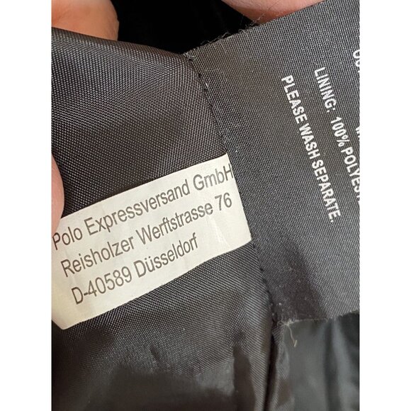 Polo Motorrad Gray & Black Men's XL Motorcycle Biker Riding Jacket Reflective - Picture 16 of 16